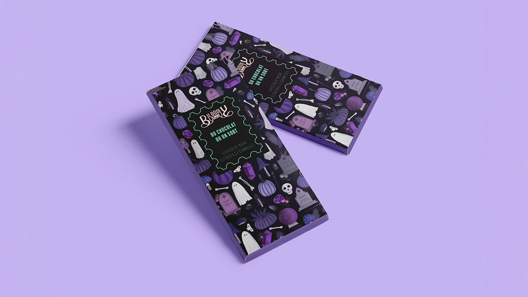 Chocolate Halloween (violet)